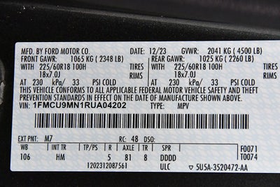 2024 Ford Escape ST-Line