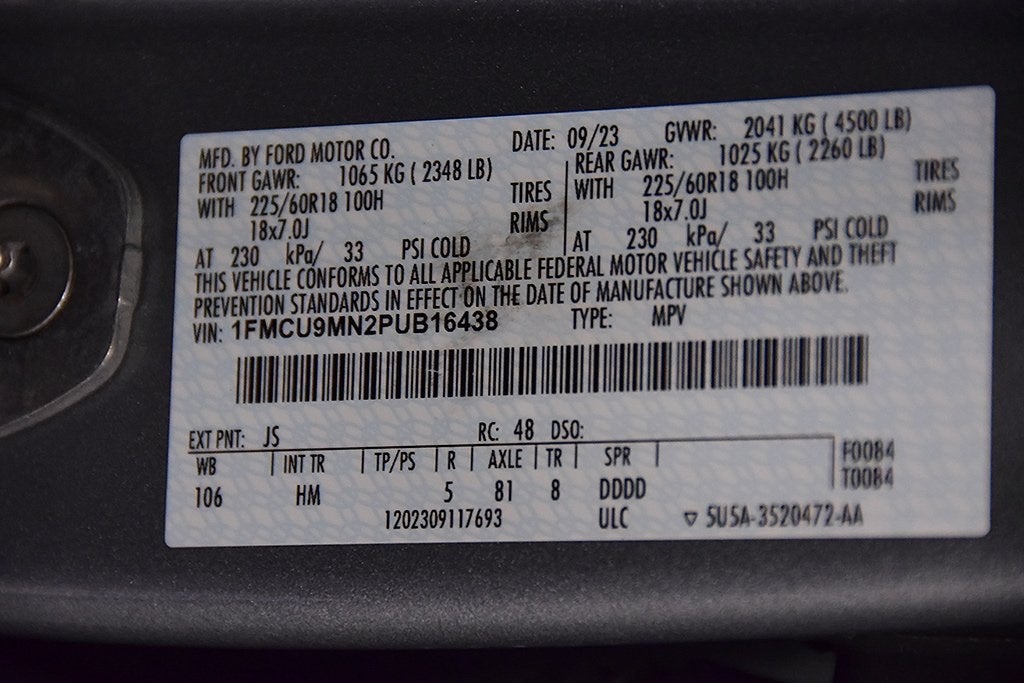 2023 Ford Escape ST-Line