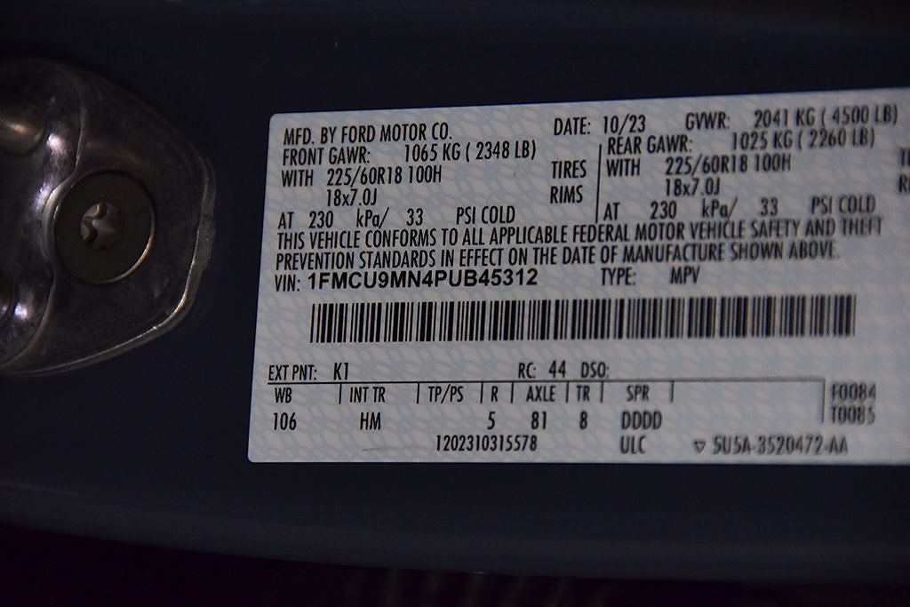 2023 Ford Escape ST-Line