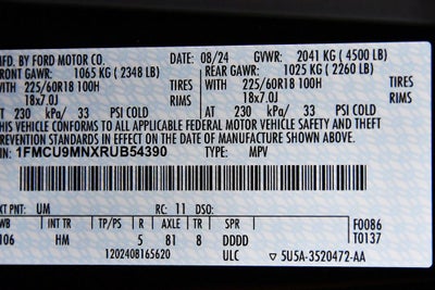 2024 Ford Escape ST-Line