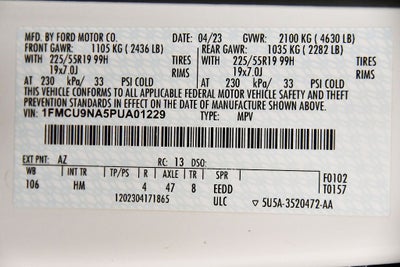 2023 Ford Escape ST-Line Select