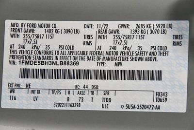 2022 Ford Bronco Big Bend