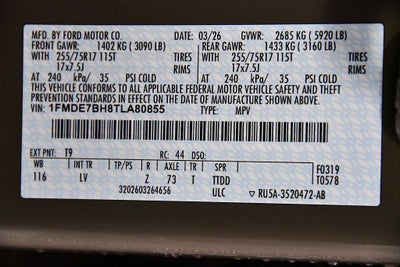 2026 Ford Bronco Big Bend