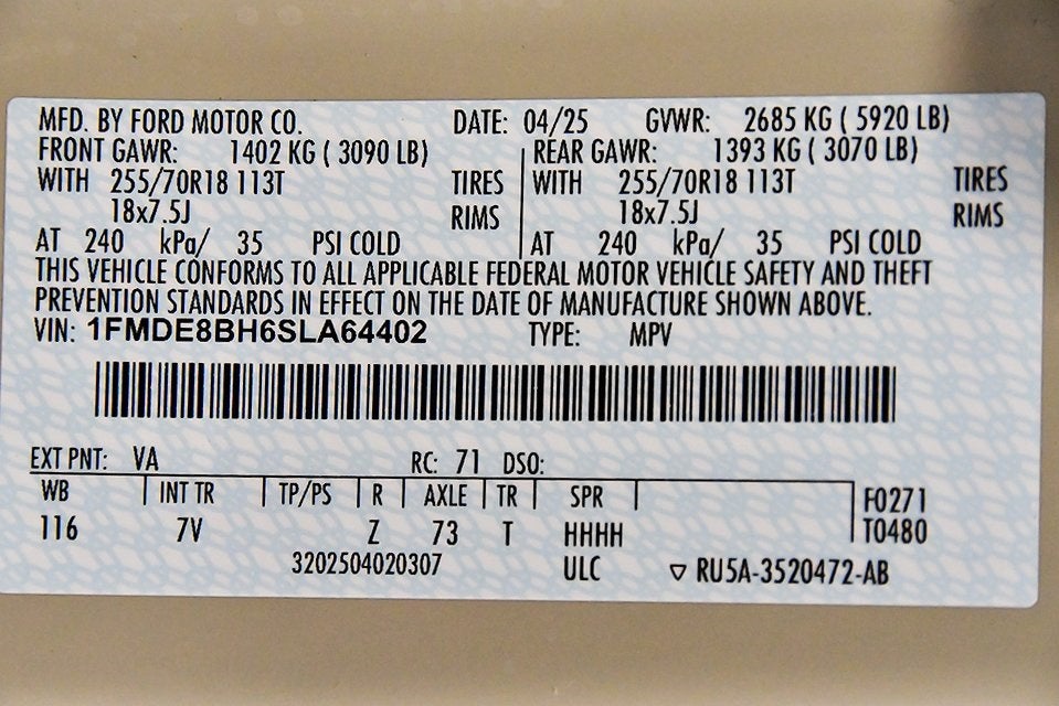 2025 Ford Bronco Outer Banks