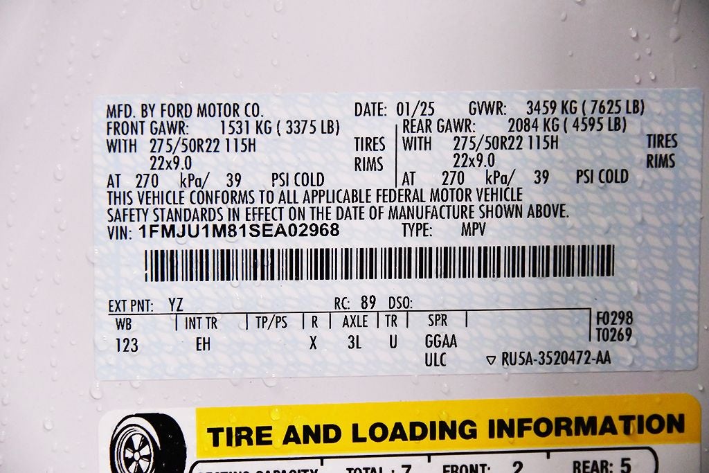 2025 Ford Expedition Platinum Stealth Edition