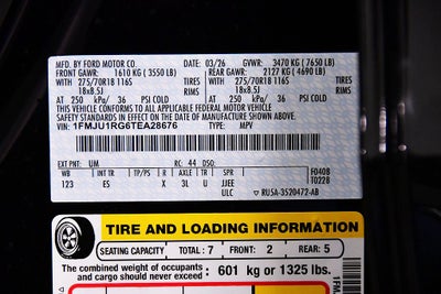 2026 Ford Expedition Tremor