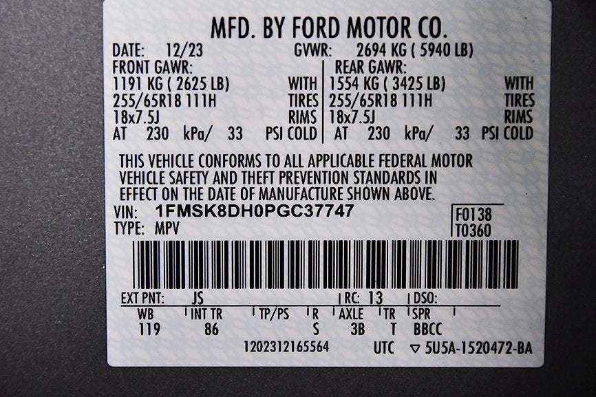 2023 Ford Explorer XLT