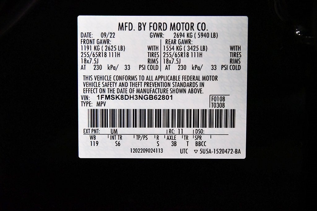 2022 Ford Explorer XLT