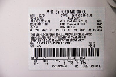 2024 Ford Explorer XLT