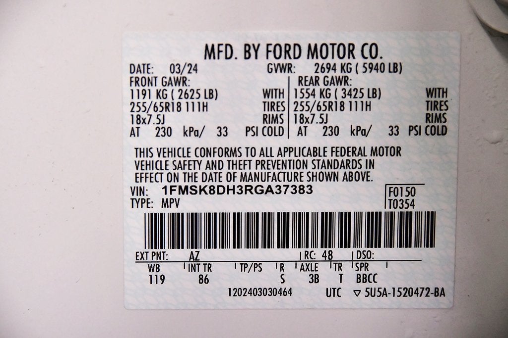 2024 Ford Explorer XLT