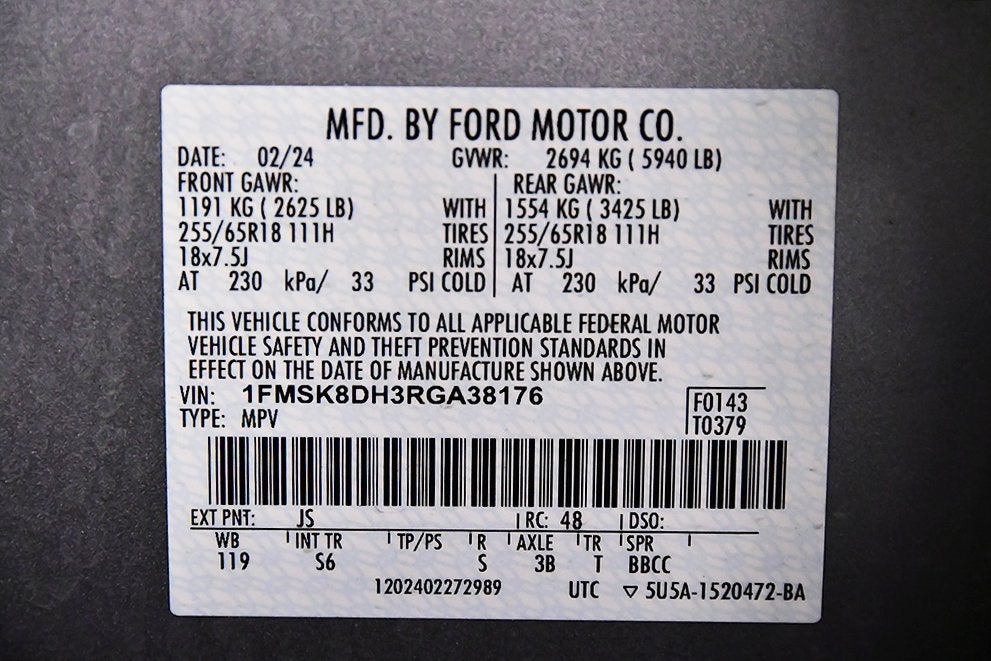 2024 Ford Explorer XLT