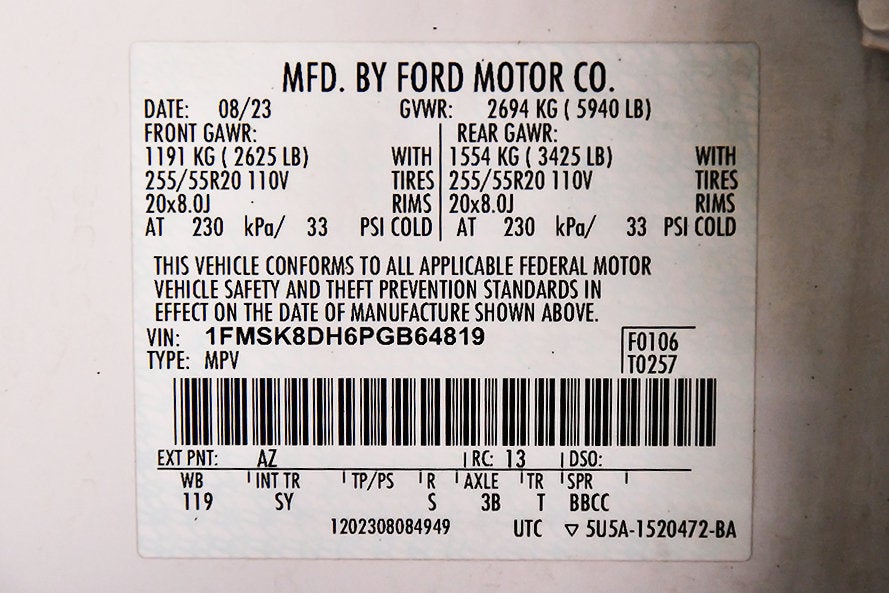 2023 Ford Explorer XLT Sport