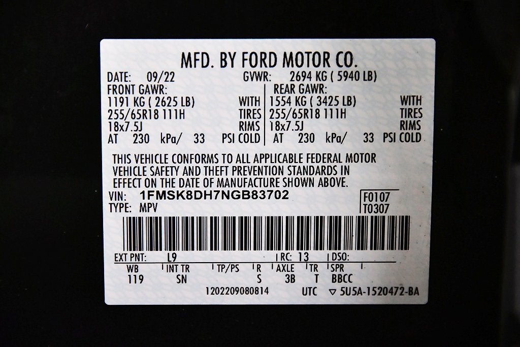 2022 Ford Explorer XLT