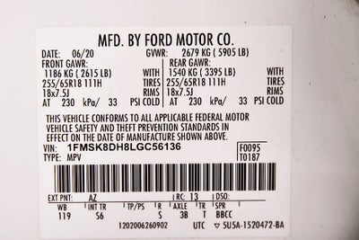2020 Ford Explorer XLT