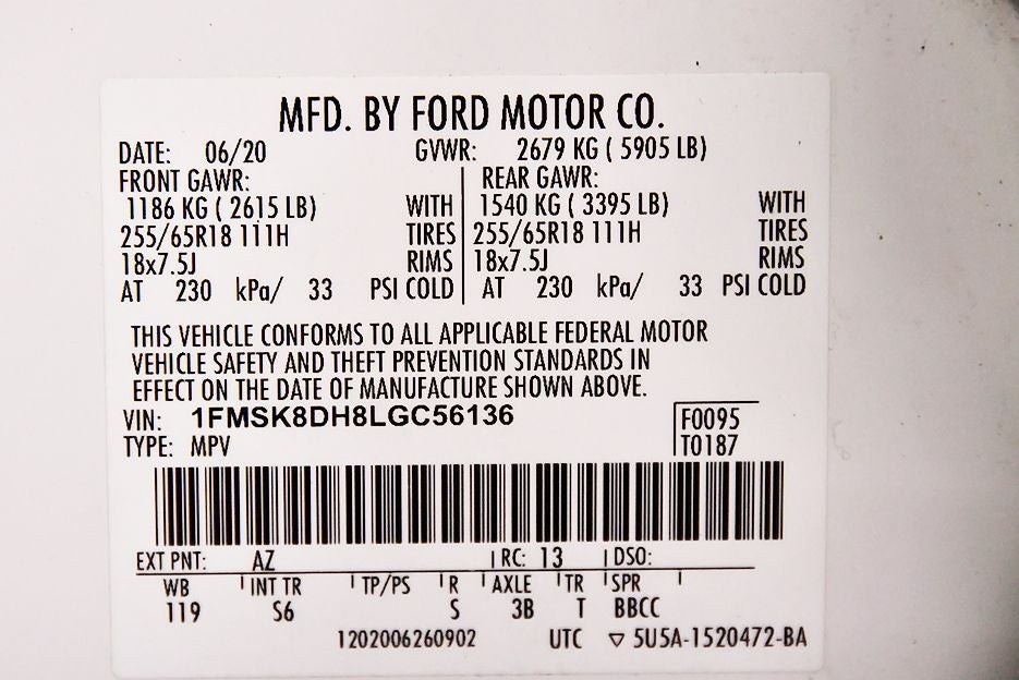 2020 Ford Explorer XLT