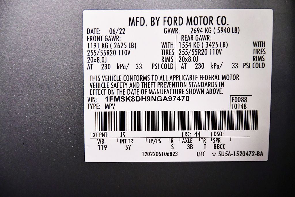 2022 Ford Explorer XLT Sport