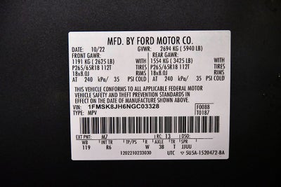 2022 Ford Explorer Timberline