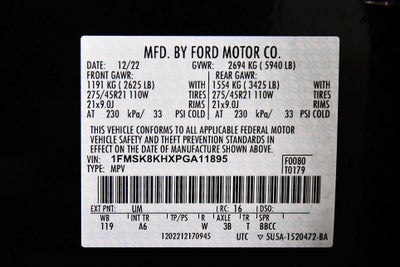 2023 Ford Explorer ST-Line