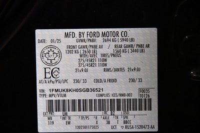 2025 Ford Explorer ST-Line