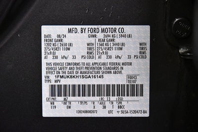2025 Ford Explorer ST-Line