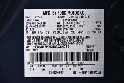 2025 Ford Explorer ST-Line