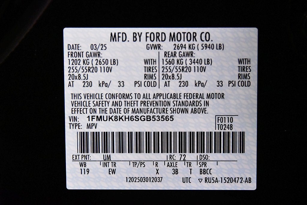 2025 Ford Explorer ST-Line