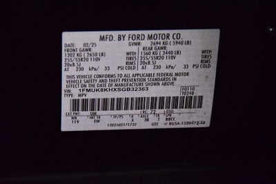 2025 Ford Explorer ST-Line