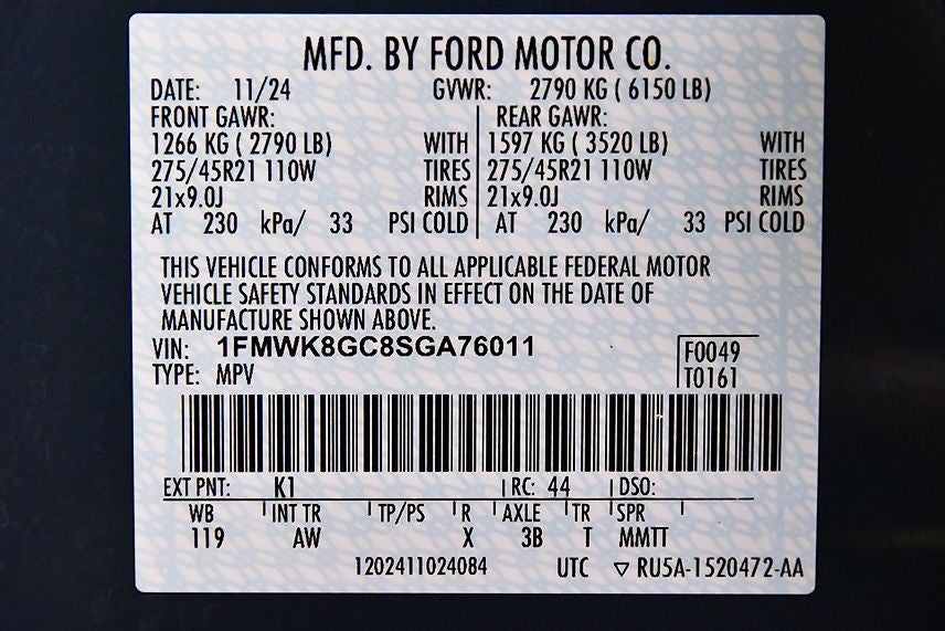 2025 Ford Explorer ST