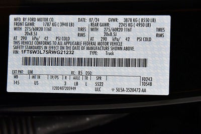 2024 Ford F-150 Lightning Flash 5-1/2' Box