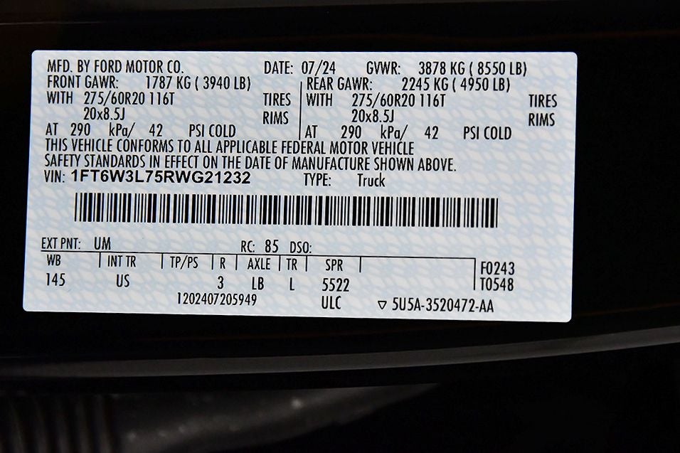 2024 Ford F-150 Lightning Flash 5-1/2' Box