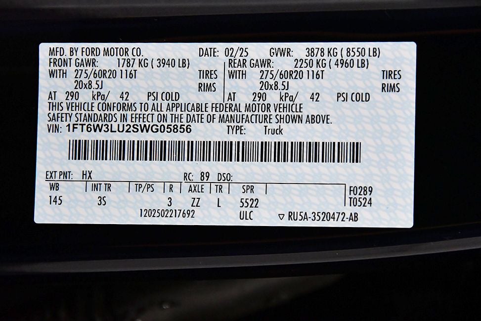 2025 Ford F-150 Lightning Flash 5-1/2' Box