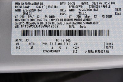 2025 Ford F-150 Lightning Flash 5-1/2' Box