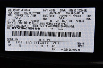 2026 Ford F-250SD XL 6-3/4' Box