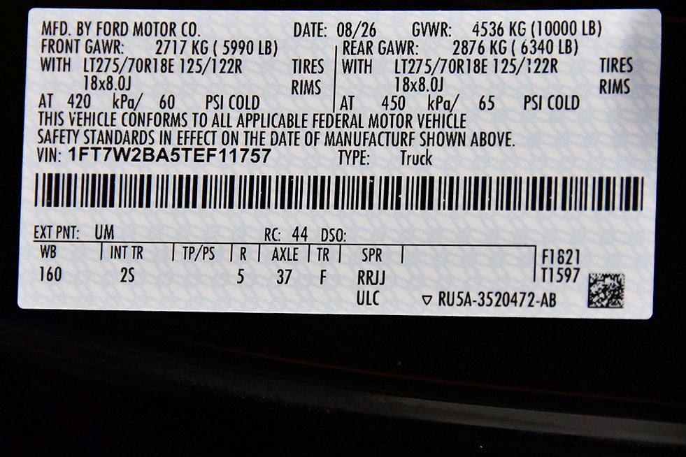 2026 Ford F-250SD XLT 6-3/4' Box