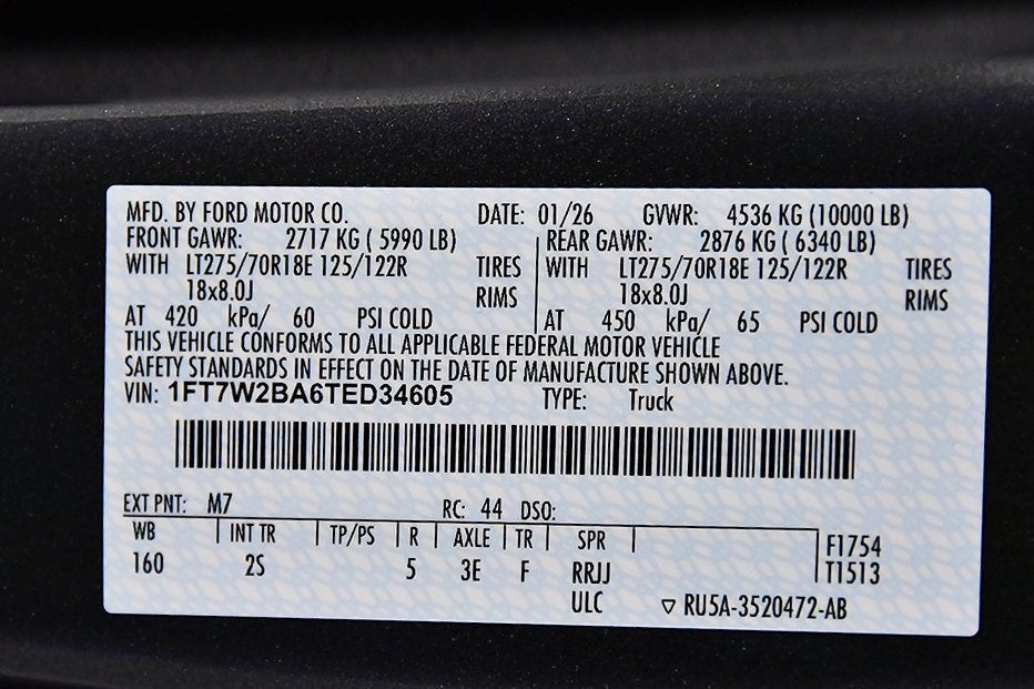 2026 Ford F-250SD XLT 6-3/4' Box