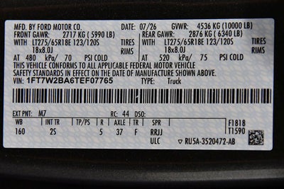 2026 Ford F-250SD XLT 6-3/4' Box