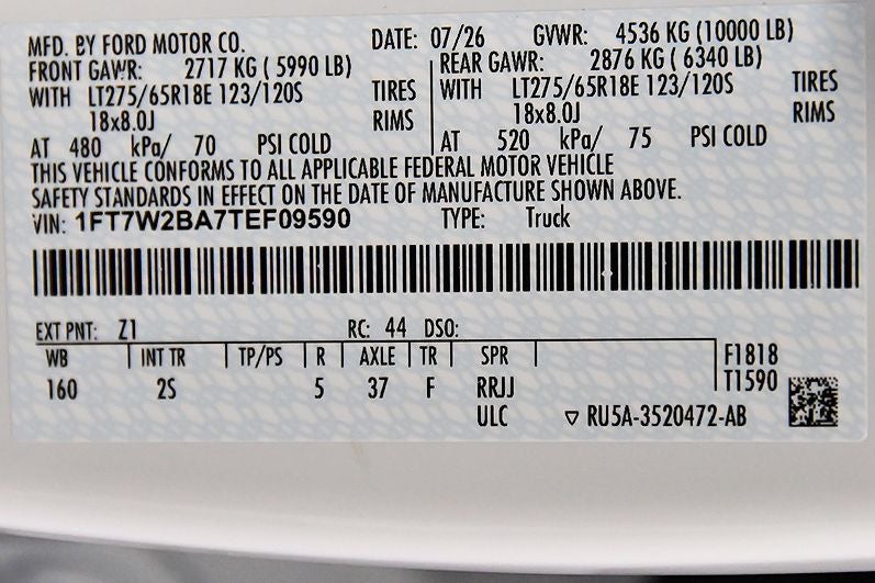 2026 Ford F-250SD XLT 6-3/4' Box