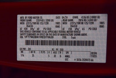 2024 Ford F-250SD XLT 8' Box