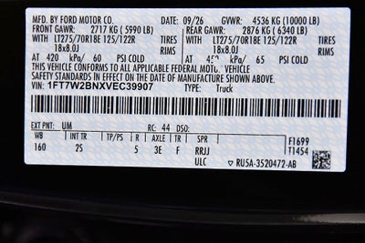 2027 Ford F-250SD XLT 6-3/4' Box