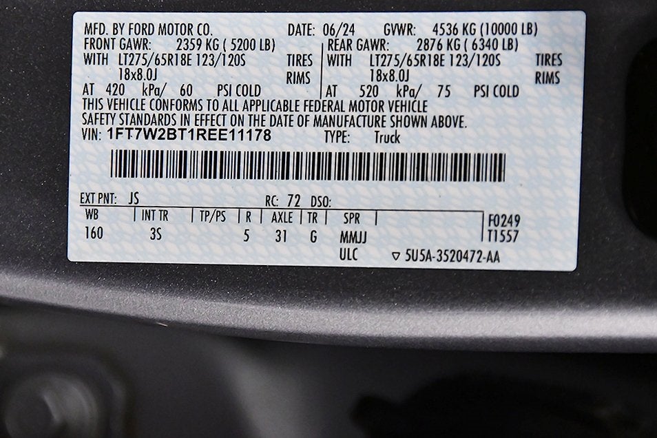 2024 Ford F-250SD XLT 6-3/4' Box