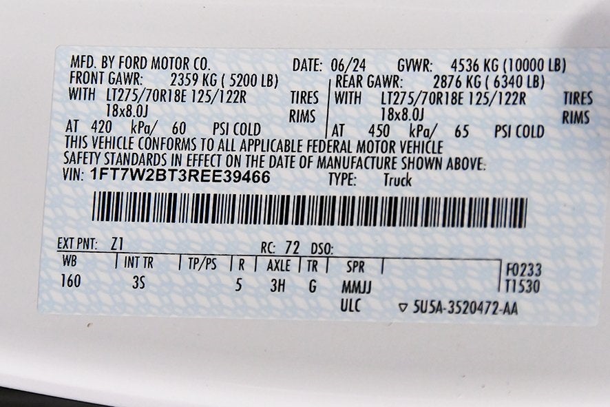 2024 Ford F-250SD XLT 6-3/4' Box