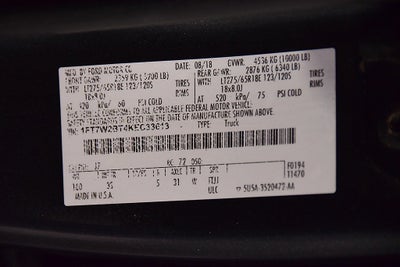 2019 Ford F-250SD XLT 6-3/4' Box