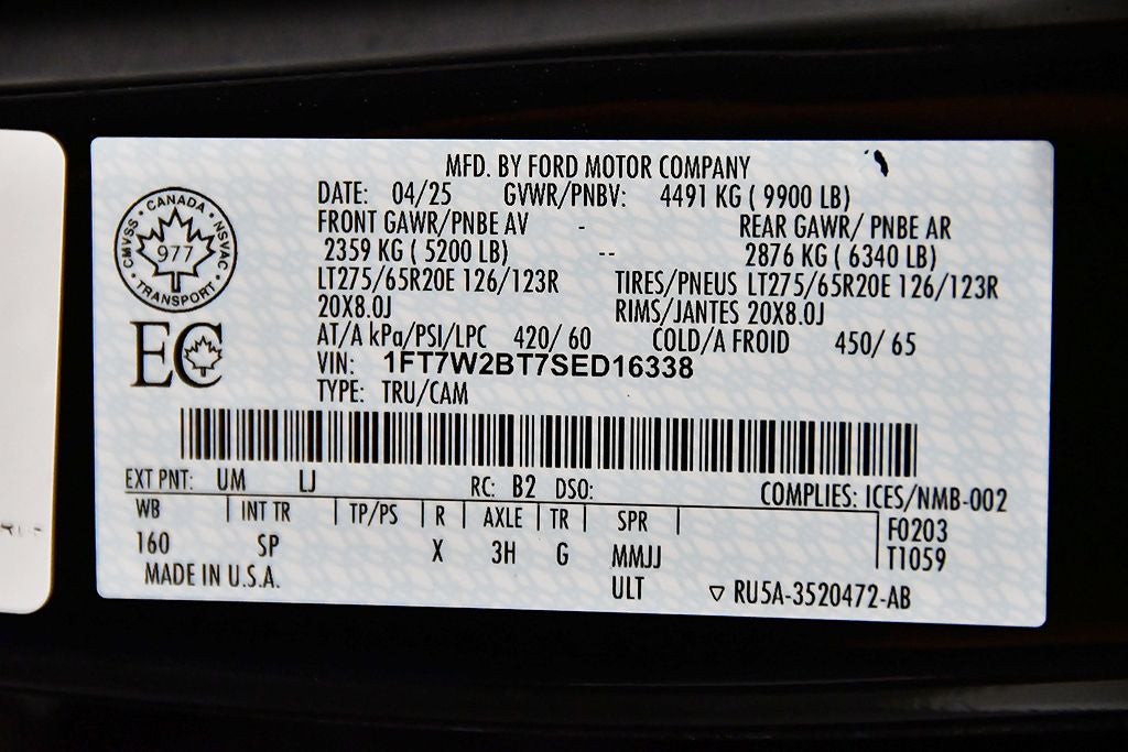 2025 Ford F-250SD King Ranch 6-3/4' Box