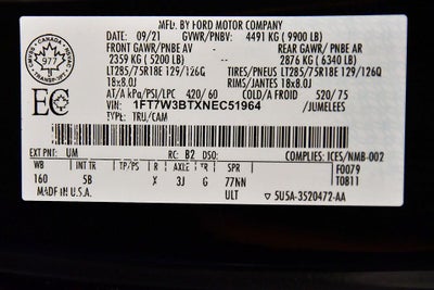 2022 Ford F-350SD Lariat Tremor Off Road