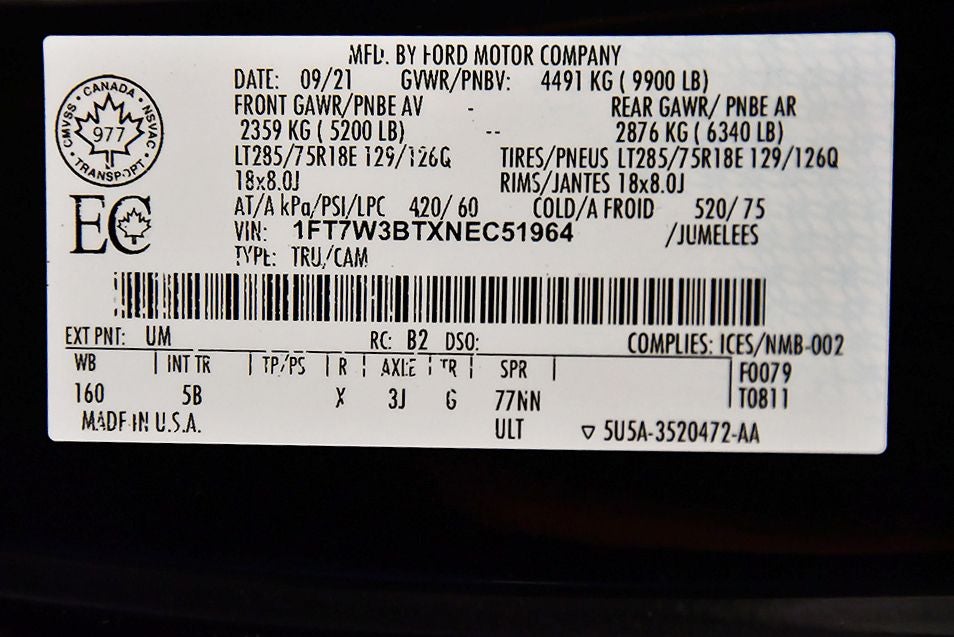 2022 Ford F-350SD Lariat Tremor Off Road