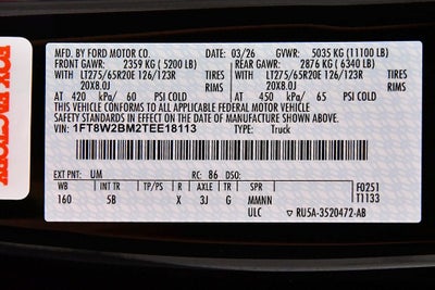 2026 Ford F-250SD Lariat 6-3/4' Box