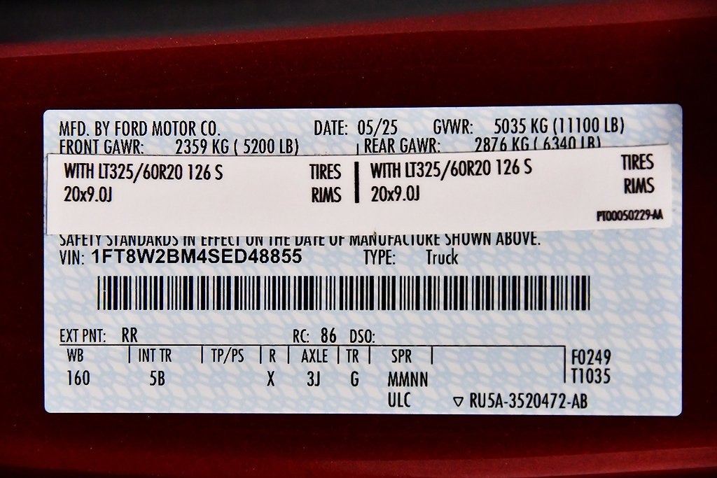 2025 Ford F-250SD Lariat 6-3/4' Box