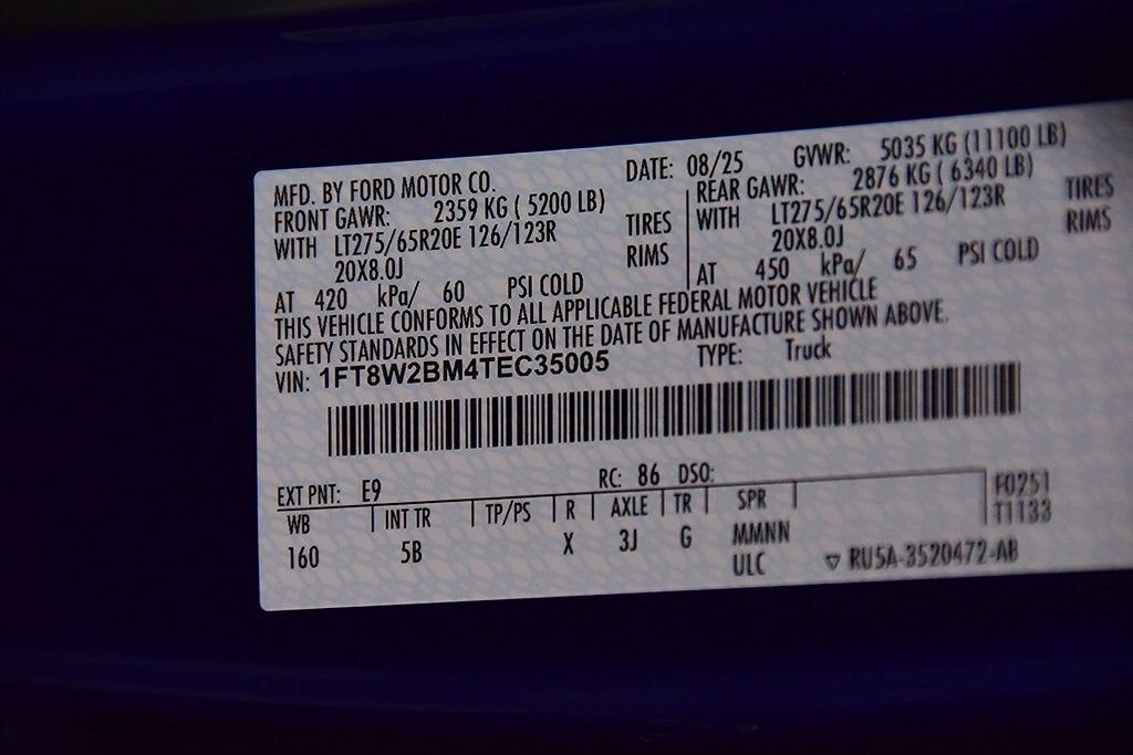 2026 Ford F-250SD Lariat 6-3/4' Box