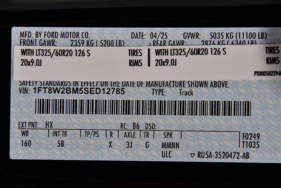 2025 Ford F-250SD Lariat 6-3/4' Box