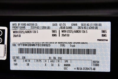 2026 Ford F-250SD Lariat 6-3/4' Box